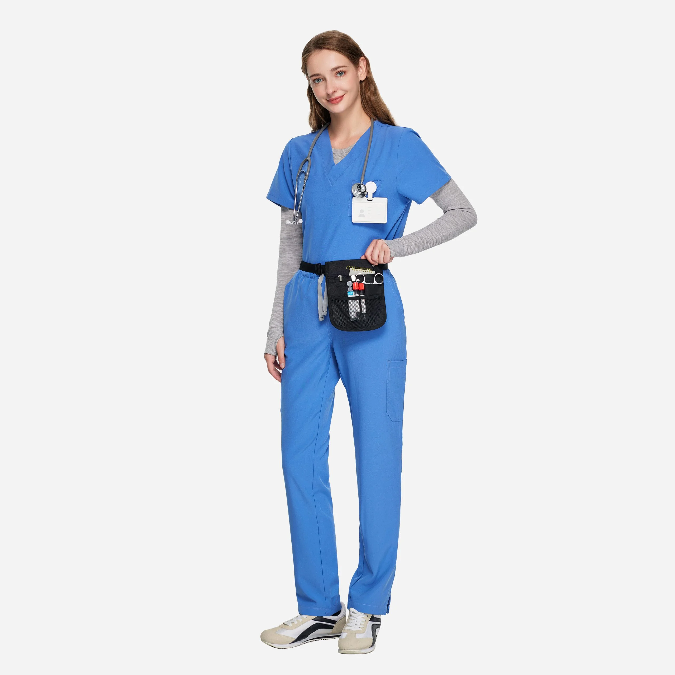 Modern Scrubs Uniforms: Merging High Fashion with Core Function插图2 Fuyi’s Berly Scrub Joggers
