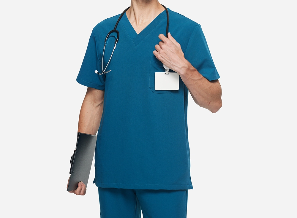 Medical Scrubs Guide: Modern Joggers, V-Necks & Stretch Styles插图2 Virtis men scrubs set for sale