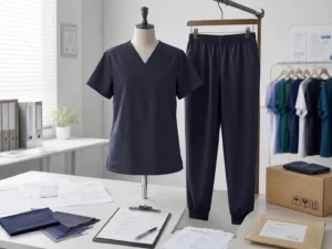 Hospital Scrub Tender Checklist_ Fabric Reports, Samples, and Delivery Controls
