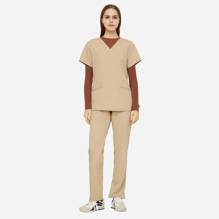 Medical Scrubs Size Guide: How to Build a Bulk Range插图1 Scrub set fit sample across a size range