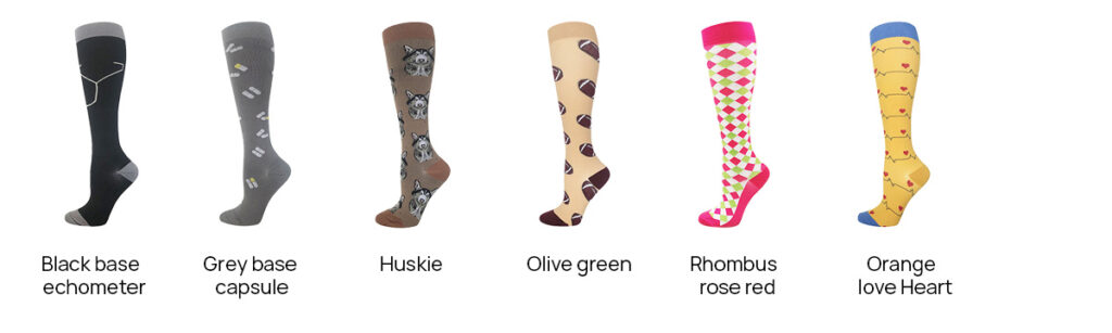 Compression Socks For Nurse available in Different design 