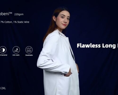Long White Lab Coat—Flawless