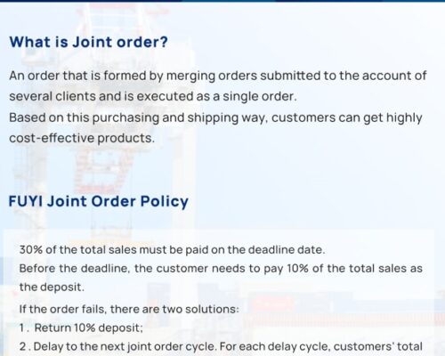 Joint Order